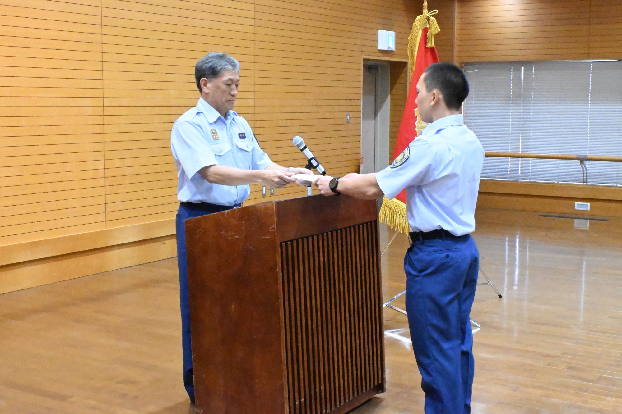 辞令交付式の様子1