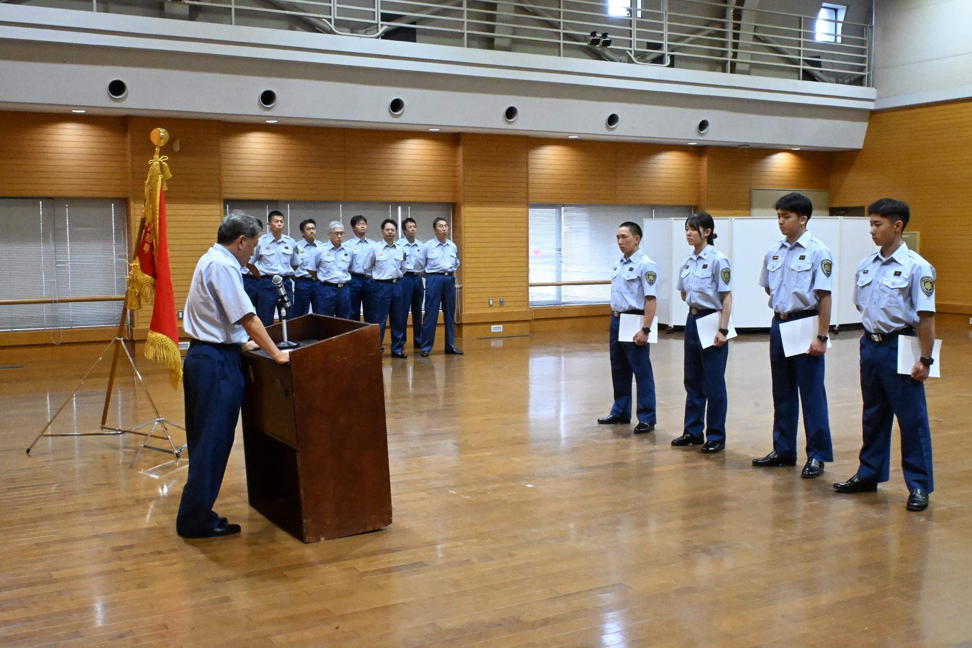 辞令交付式の様子3