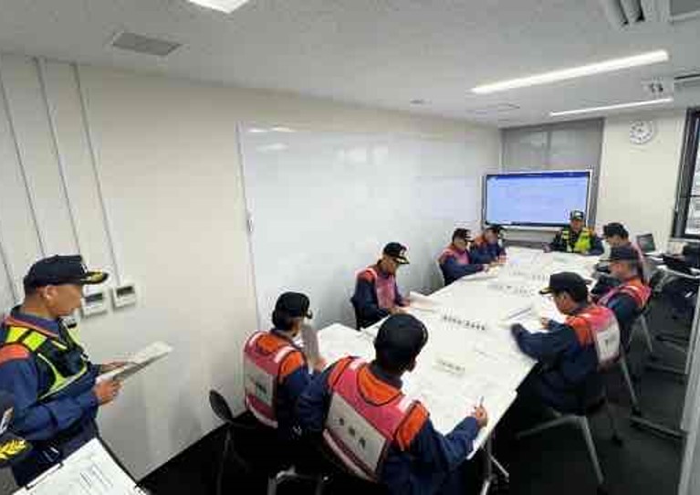 大規模震災対策訓練の様子1
