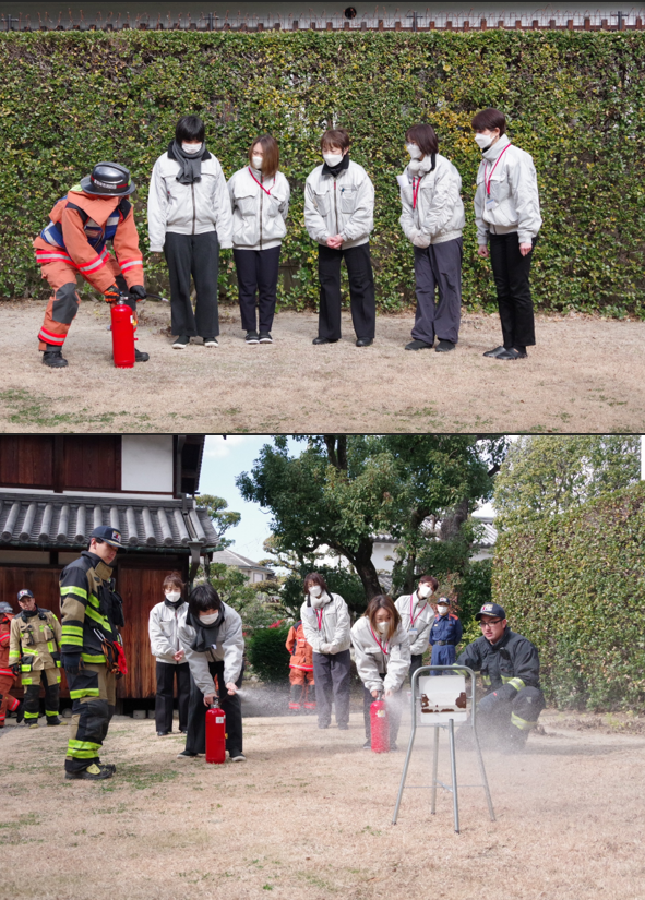 消火器取扱訓練